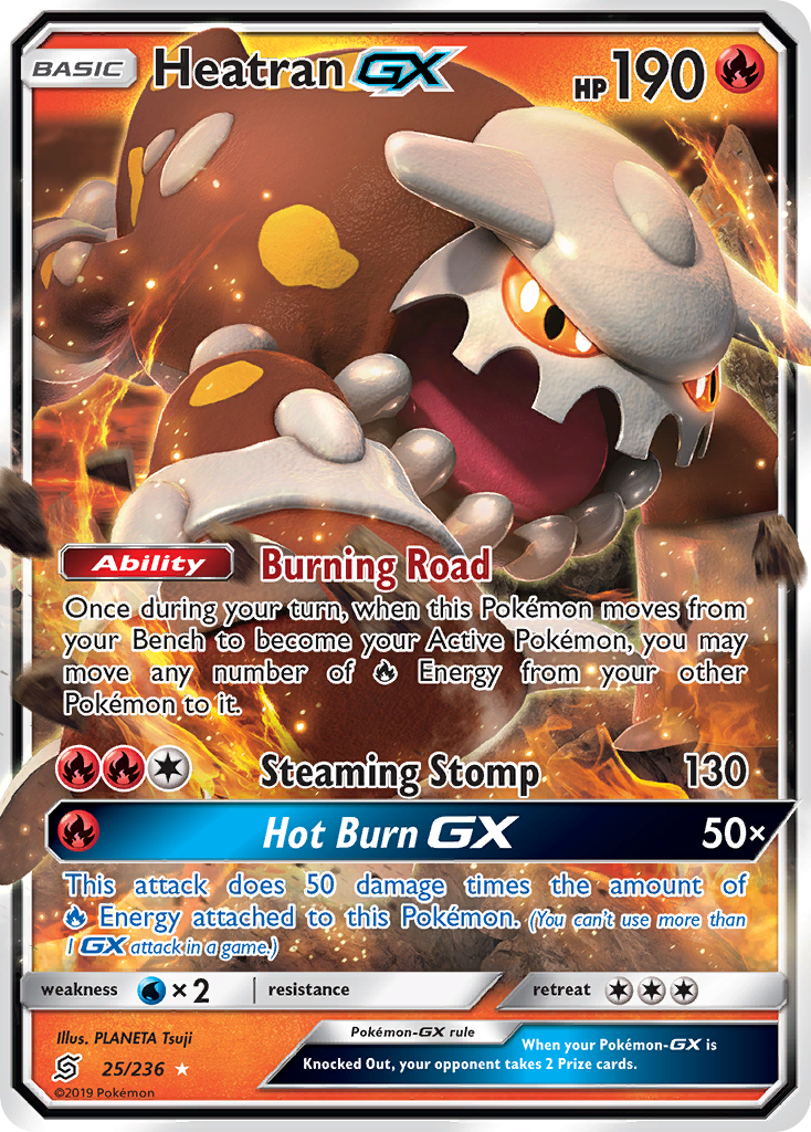 Unified Minds Heatran GX #25/236